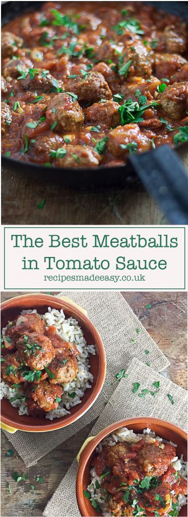 Recipes Made Easy - The best meatballs in tomato sauce by recipesmadeeasy.co.uk