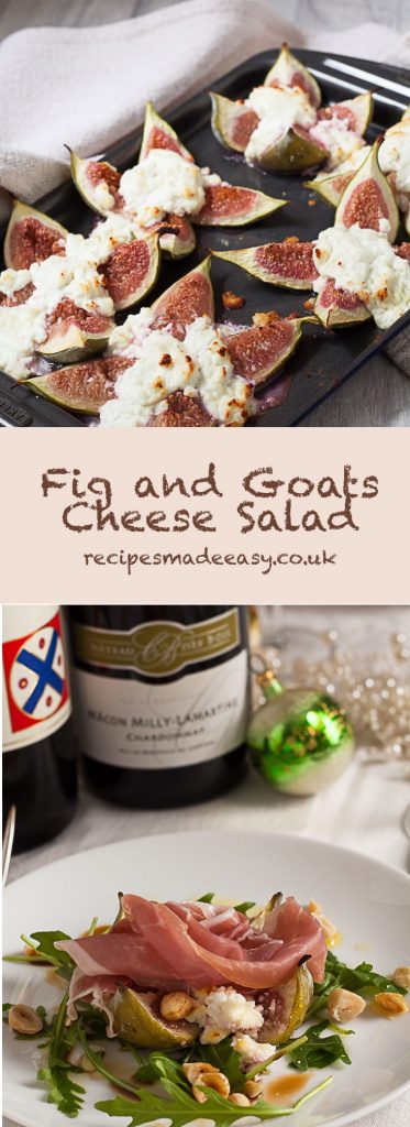 fig and goats cheese salad by Recipes Made Easy