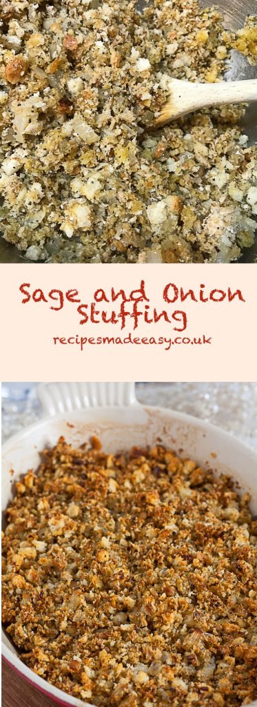 Recipes Made Easy - Sage and onion stuffing