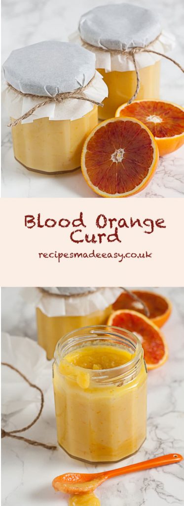 blood orange curd by recipes made easy in jars